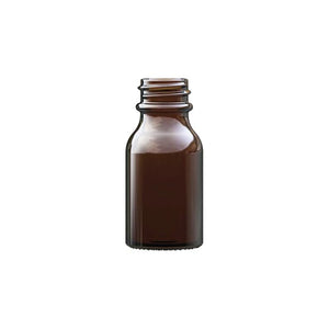 15ml Amber Powder Jar – UV-Protective Cosmetic Storage Jar