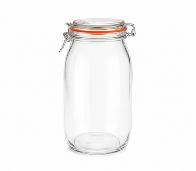 1500ml Kilnclip Glass Jar