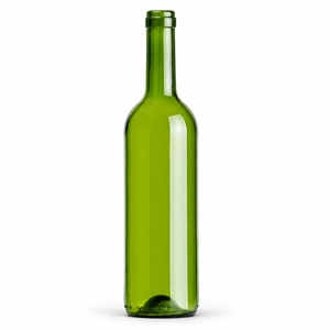 Bordelaise Ecova 2 Revolution 75cl Green 04 Glass Bottle – 18mm Cork Finish