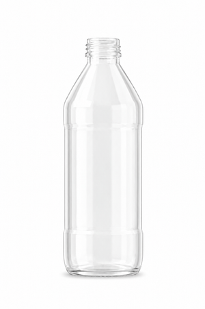 284 ml tulekindlast (flint) klaasist äädikapudel – 28 mm kruvikorgiga