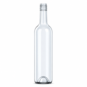 750 ml flintklaasist Bordoo viinapudel – 30 mm kruvikork