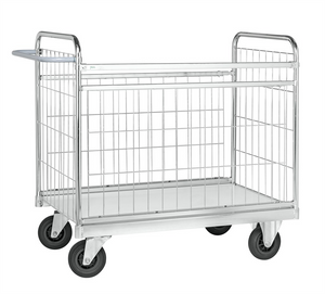 Galvanised Parcel Trolley with Removable Side Panels – 300kg Capacity (1190mm)
