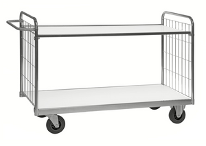 Series 9000 Shelving Trolley – Heavy-Duty Electrogalvanised – 300 kg Capacity (1590 × 650 × 1025 mm)