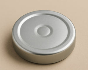 70MM RTB Silver Button Twist-Off Caps