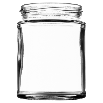 300ml (12oz) Panelled Food Empty Jar