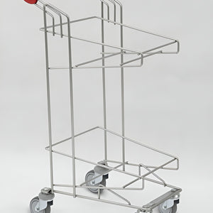 Vario XL Twin-Basket Shopping Trolley – High-Capacity Retail Cart