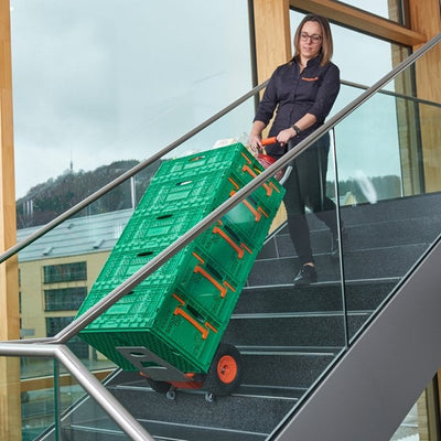 Electric Powered Stair Climber Sack Truck 120kg Capacity
