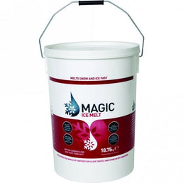 Magic Ice Melt for Snow and Ice - 18.75kg Tub, 3,600m² Coverage