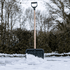 Small Snow Shovel Spade with Wooden Handle – 395 x 309mm Blade (1300mm Length)