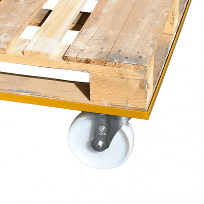 Steel Pallet Dolly - 1200 x 1000mm, 500kg Load Capacity