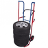 Heavy Duty Steel Sack Truck for Tyres, 200kg Capacity, 1600mm High