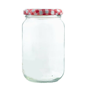 378ml (1lb) Glass Jam Jar