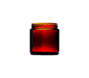 120ml Amber Glass Squat Jar