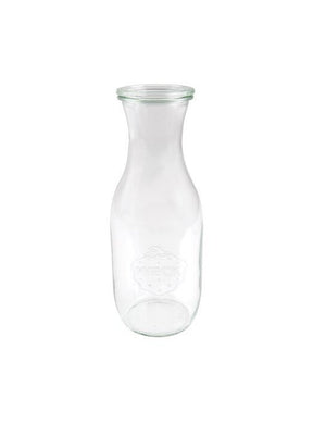 1L Glass Weck Juice Bottle (Bottle Only)